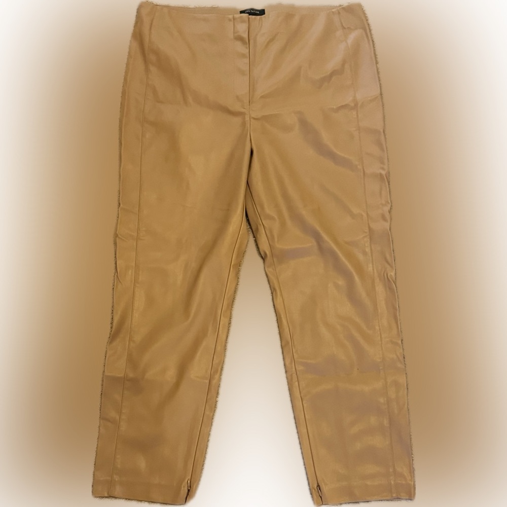 Ann Taylor Vegan Leather Pant Size 18